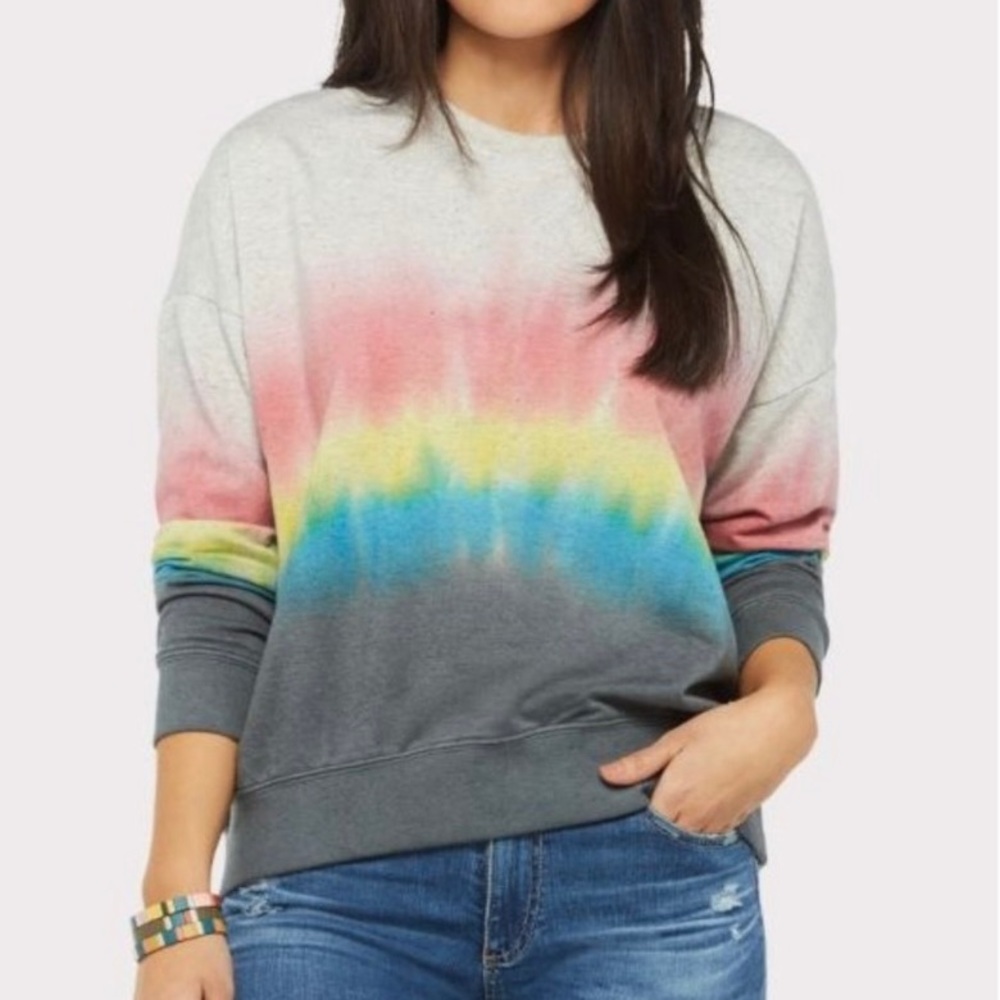 Sundry Gradient Tie Dye Sweatshirt